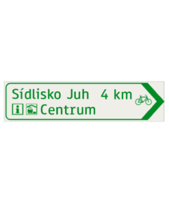 Cyklistický smerník šípový - 381