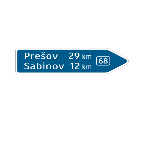 Šípový smerník - 364