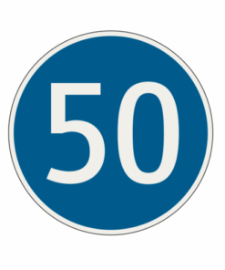 Najnižšia dovolená rýchlosť - 250