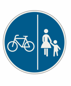 Oddelená cestička pre chodcov a cyklistov - 223