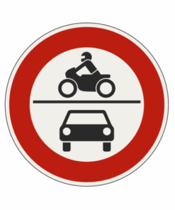 Zákaz vjazdu pre všetky motorové vozidlá - 232