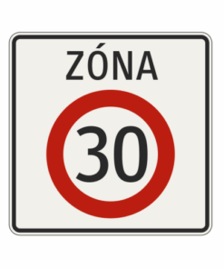 Zóna najvyššej dovolenej rýchlosti - 268