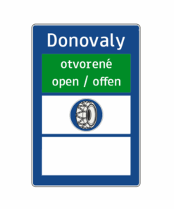 Dopravné obmedzenia na horskom prechode - 343